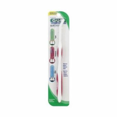 6 Pack Sunstar GUM Go-Betweens Proxabrush Handle #625 with refill color may vary