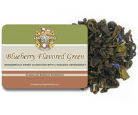 Blueberry Flavored Green Tea - Loose Leaf - 16oz