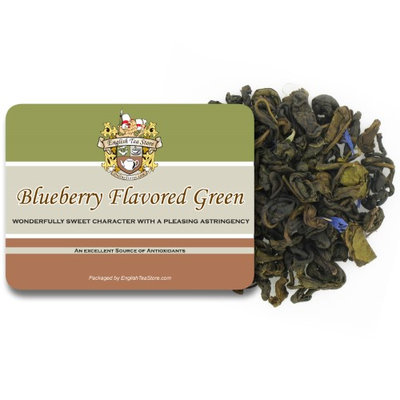 Blueberry Flavored Green Tea - Loose Leaf - 16oz