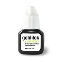 Eyelash Extension Glue Sensitive 8ml | Goldilok | Premium Medical Grade | Low Fume | Safe & Super Bonding Power | Long Lasting | From Korea