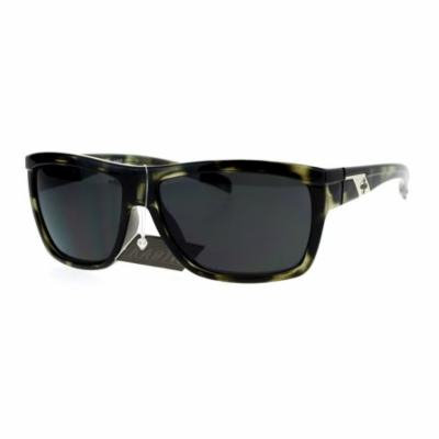 Kaotic Mens Sporty Warp Gangster Sunglasses Grey Tortoise