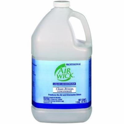 Reckitt Benckiser Professional Liquid Deodorizer, Clean Breeze, Concentrate, 1gal, 4/Carton. 06732