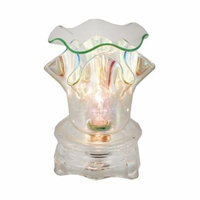Colorful Iridescent Glass Electric Oil/Tart Warmer