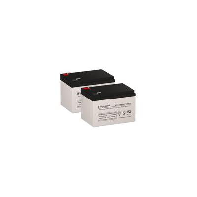 City Bug Helper Replacement Scooter Battery (Set of 2 - 12V 12AH SLA Batteries)