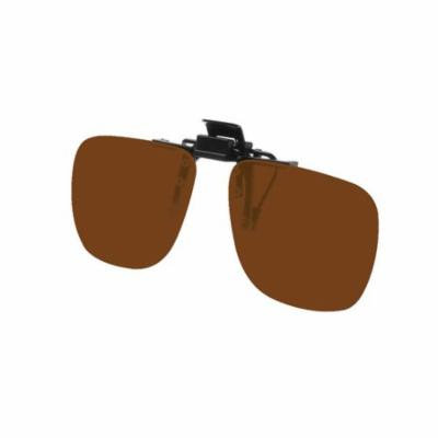 Noir Small Flip-Up Clip On Uv And Infrared 4 Percent Dark Amber