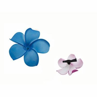 Blue Tropical Flower Summer beach Hawaiian Flower Alligator Hair Clip