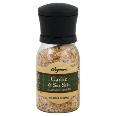 Wegmans Garlic & Sea Salt, Adjustable Grinder 8.8 oz.