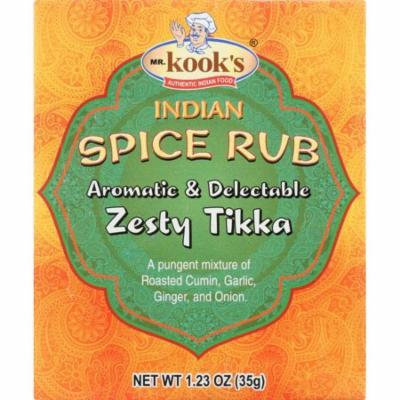 Mr Kooks Seasoning, Chicken Tikka, Medium Spicy, 1.23 Oz (Pack Of 6)
