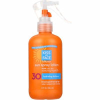 Kiss My Face Sunspray Lotion Spf 30, 8 Oz