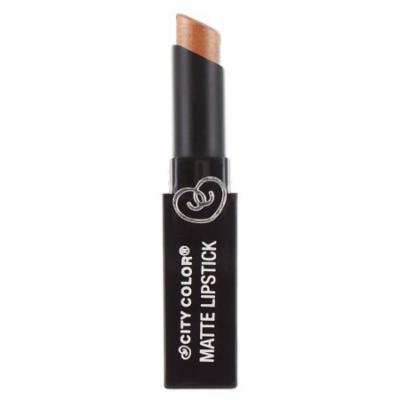 CITY COLOR Matte Lipstick L0050D - Pearl Bronze