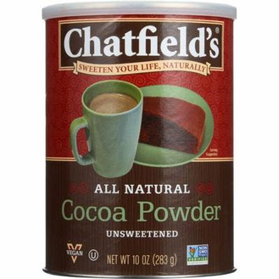 Chatfield's Premium Unsweetened Cocoa Powder, 10 Oz (Pack Of 6)