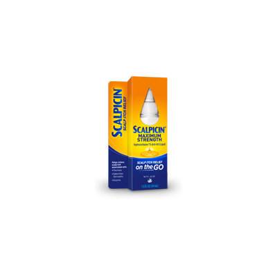 3 Pack - Scalpicin Max Strength Scalp Itch Treatment 1.5oz Each