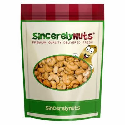 Sincerely Nuts Cashews Roasted Unsalted, 2 LB Bag