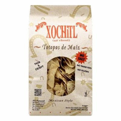 Xochitl Totopos De Maiz Stone Ground Chips, 16 Oz (Pack Of 9)