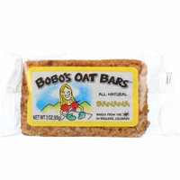 Bobo's Oat Bars Banana Oat Bar, 3 Oz (Pack Of 12)