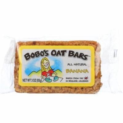 Bobo's Oat Bars Banana Oat Bar, 3 Oz (Pack Of 12)