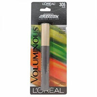 L'oreal Paris Project Runway Voluminous Mascara, Buildable Volume, No Flake Formula 305 Black 0.28 Oz