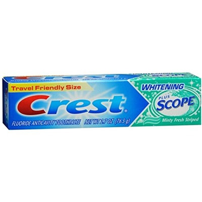 Crest Complete Multi-Benefit Whitening + Scope Minty Fresh Flavor Toothpaste 2.7 Oz