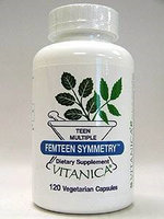 Vitanica Professional - FemTeen Symmetry Teen Multiple - 120 Vegetarian Capsules