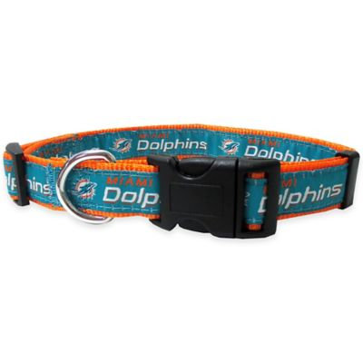 Pets First NFL Miami Dolphins Collar, Small