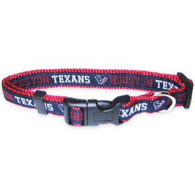 Pets First NFL Houston Texans Pet Collar, Large