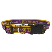 Pets First NFL Minnesota Vikings Pet Collar, Large