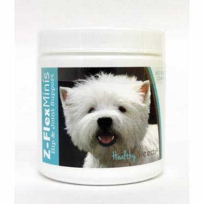Healthy Breeds West Highland White Terrier Z-Flex Minis Dog Hip & Joint Support Soft Chews 60 Count