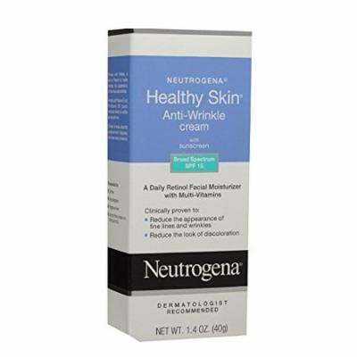 2 Pack - Neutrogena Healthy Skin SPF 15 Anti-Wrinkle Cream 1.4oz Each