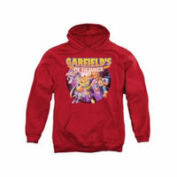 Garfield Comic Pet Force Four Adult Pull-Over Hoodie