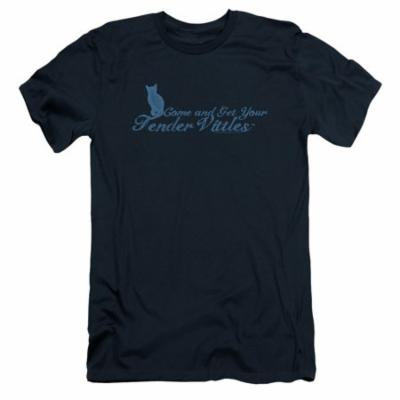 Tender Vittles Cat Food Pet Nestle Purina Come And Get Em Adult Slim T-Shirt Tee