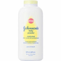 3 Pack - Johnson's Baby Baby Powder, Medicated 15oz Each