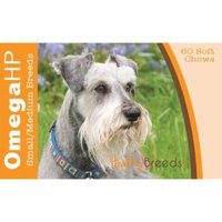 Healthy Breeds Miniature Schnauzer Omega HP Fatty Acid Skin and Coat Support Soft Chews