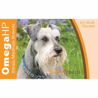 Healthy Breeds Miniature Schnauzer Omega HP Fatty Acid Skin and Coat Support Soft Chews