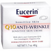 6 Pack - Eucerin Q10 Anti-Wrinkle Sensitive Skin Creme 1.70oz Each