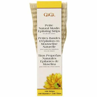 GiGi Natural Muslin Epilating Strips - Petite 100-Count (Pack of 2)