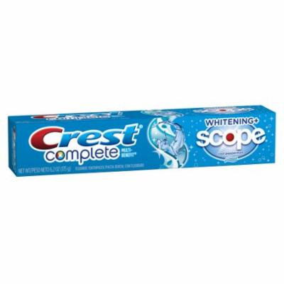 5 Pk Crest Whitening Plus Scope Anticavity Toothpaste Cool Peppermint 6.2oz Each