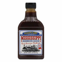 Mississippi BBQ Sweet 'n Mild BBQ Sauce, 18 OZ (Pack of 6)