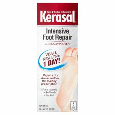 5 Pack Kerasal One Step Exfoliating Moisturizer Therapy Foot Ointment 1 Oz Each