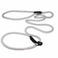Dogs My Love Nylon Rope Slip Dog Lead Adjustable Collar and Leash 6ft Long (Medium: 3/8