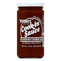 Woodys BBQ Concentrate & Marinade Sauce, 13 OZ (Pack of 6)