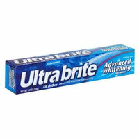 5 Pack Ultra Brite Advanced Whitening All in One Mint Toothpaste 6.0 Oz Each