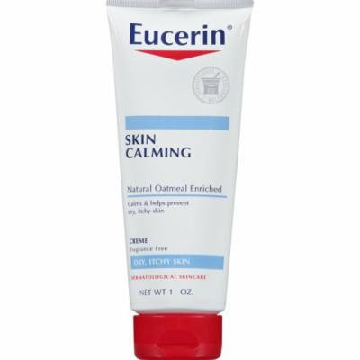 4 Pack - Eucerin Calming Creme Daily Moisturizer, Dry Skin Therapy 1oz Each