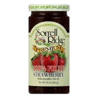 Sorrell Ridge 100% Fruit Strawberry Conserves, 10 OZ (Pack of 6)