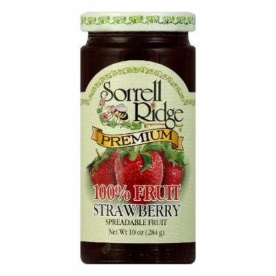 Sorrell Ridge 100% Fruit Strawberry Conserves, 10 OZ (Pack of 6)