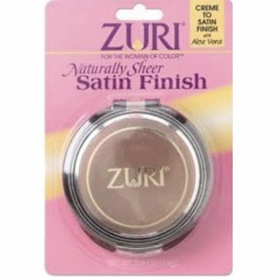 Zuri Naturally Sheer Satin Finish Pressed Powder Sandstone