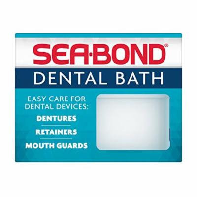 3 Pack - Sea-Bond Denture Bath, (Colors May Vary)