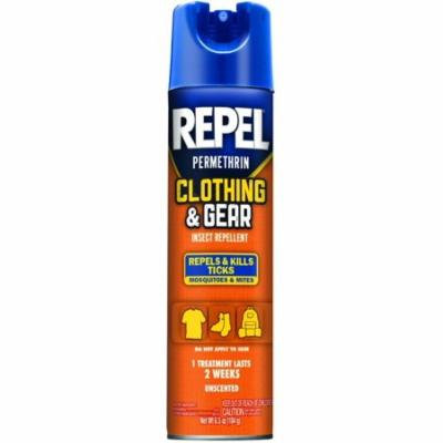 4 Pack REPEL Permethrin Clothing and Gear Insect Repellent Aerosol 6.5 Oz Each