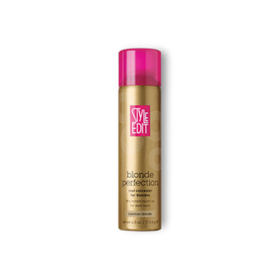 Style Edit Blonde Perfection Root Concealer for Blondes Medium Blonde 4oz.