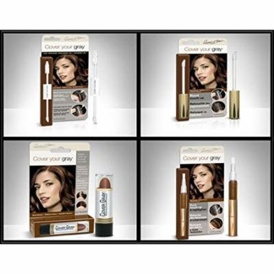 Cover Your Roots Hair Touchup Megapack - 4 Piece Set - Dark Brown