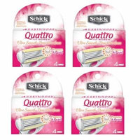 Schick Quattro for Women Razor Refill, Ultra Smooth, 16 Ct